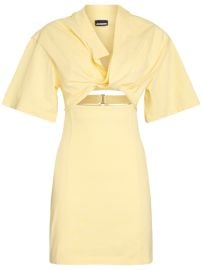 La robe tshirt bahia cotton mini dress - Jacquemus - Women Luisaviaroma at Luisaviaroma